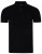 Kam Jeans 5232 Acid Wash Polo Black - Polos - Polos homme grande taille