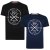 Kam Jeans 5331 Twin pack California Tee - T-shirts - T-shirts Homme Grande Taille