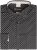 Kam Jeans 6296 Long Sleeve All Over Geo Print Shirt Black - Chemises - Chemises Grandes Tailles Hommes