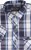 Kam Jeans 6301 SS Casual Check Shirt Navy - Chemises - Chemises Grandes Tailles Hommes