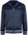 Kam Jeans 799 Tricot Hoody Navy - Sweatshirts & hoodies - Sweatshirts/Hoodies grande taille homme