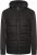 Kam Jeans KV135 Quilted Zip Thru Hoody with Padded Body & Jersey Sleeves Black TALL SIZES - VÊTEMENTS HOMME MT-6XLT - Vêtements Tall Homme