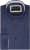 Kam Jeans P020 Premium Long sleeve Oxford Shirt Navy - Chemises - Chemises Grandes Tailles Hommes