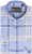 Kam Jeans P038 LS Premium Cotton Check Shirt Denim - Chemises - Chemises Grandes Tailles Hommes