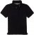 Adamo Klaas Regular fit Polo Shirt with Pocket Black - Polos - Polos homme grande taille