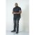 D555 Kevin Oxford Shirt Black - Chemises - Chemises Grandes Tailles Hommes