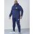 D555 Sergio Half Zip Hoodie Navy - Sweatshirts & hoodies - Sweatshirts/Hoodies grande taille homme