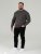 D555 Sweat Sweatshirt Grey - Sweatshirts & hoodies - Sweatshirts/Hoodies grande taille homme