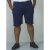 D555 Jackie Ribbed Jersey Shorts Navy - Pantalons/shorts de survêtement - Survêtement/jogging grandes tailles