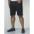 D555 Jude Stretch Denim Shorts Black - Shorts - Shorts hommes grande taille