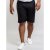 D555 Gilbert Stretch Shorts Black - Shorts - Shorts hommes grande taille