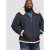D555 Hudson Hooded Puffer Jacket Navy - Vestes - Vestes homme grandes tailles
