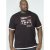 D555 Merlin T-shirt Black - T-shirts - T-shirts Homme Grande Taille