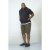 D555 Chemung Short Sleeve Hoodie Black - Sweatshirts & hoodies - Sweatshirts/Hoodies grande taille homme