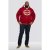 D555 Rylan Hoodie Red - Sweatshirts & hoodies - Sweatshirts/Hoodies grande taille homme