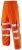 Leo Instow Breathable Executive Cargo Rain pants Hi-Vis Orange - Vêtements de travail - Vêtements de travail grandes tailles