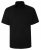Kam Jeans 6283 Casual SS Herringbone Shirt Black - Chemises - Chemises Grandes Tailles Hommes