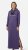 Nora Mikken MARI Maxi Hoodie Dress Purple - Sweatshirts & hoodies - 