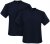 Adamo Marlon Comfort fit 2-pack T-shirt Navy - T-shirts - T-shirts Homme Grande Taille