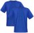 Adamo Marlon Comfort fit 2-pack T-shirt Royal Blue - T-shirts - T-shirts Homme Grande Taille