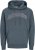 Jack & Jones CALEB Hoodie Blue - Sweatshirts & hoodies - Sweatshirts/Hoodies grande taille homme