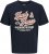 Jack & Jones Logo 2COL T-Shirt Blue - T-shirts - T-shirts Homme Grande Taille