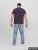 Jack & Jones STAR T-Shirt Purple - T-shirts - T-shirts Homme Grande Taille