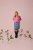 Kaffe Curve Karlia 3/4 Sleeve Blouse Pink - Blouses et tuniques - 
