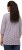 Ulla Popken Polka Dot 3/4 Sleeve Square Neck A-Line Tee Light Blue-Grey - T-shirts imprimés pour femme - 