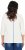 Ulla Popken Photo Graphic 3/4 Sleeve Tee Pearl White - T-shirts imprimés pour femme - 