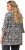 Ulla Popken Geometric Print Trumpet Sleeve Tee Black - T-shirts imprimés pour femme - 
