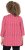 Ulla Popken Minimalist Ho Ho Ho Print 3/4 Sleeve Tee Salsa Red - T-shirts imprimés pour femme - 
