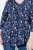 Ulla Popken Asymmetric Cowboy Boot Print Tee Dark Blue - T-shirts imprimés pour femme - Tee-shirts à motifs pour femme