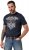 JP1880 AC/DC Black Ice T-Shirt Navy - T-shirts de groupes - 