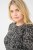 Kaffe Curve Mila Ami Blouse Noir/Turtledove - Blouses et tuniques - 