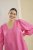 Kaffe Curve Sofia Blouse Pink Power - Chemisiers - 
