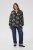 Kaffe Curve Kimmie Blouse Black Chalk Embroidery - Chemisiers - 