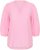 Kaffe Curve Penelopia Blouse Pink Frosting - Chemisiers - 