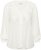 Kaffe Curve Lana Frill Blouse White - Chemisiers - 