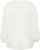 Kaffe Curve Lana Frill Blouse White - Chemisiers - 