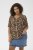 Kaffe Curve Ami Short Sleeve Blouse Printed Leopard - Blouses et tuniques - 