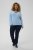Kaffe Curve Jilanda V-Neck Pullover Blue - Pulls et mailles - 