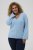 Kaffe Curve Jilanda V-Neck Pullover Blue - Pulls et mailles - 