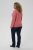 Kaffe Curve Jilanda V-Neck Pullover Red - Pulls et mailles - 