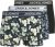 Jack & Jones Acray Flower Boxers 3-Pack Black/Navy - Sous-vêtements & bain - Sous-vêtements Grande Taille