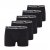 North Latitude 5-Pack Boxershorts Black - Boxers - Caleçons Grande Taille 