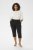 Kaffe Curve Jenna Capri Pants Black - Pantalons - 