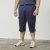 North Latitude 61150 Cargo Comfort Fit Capri Bleu Marine - Shorts - Shorts hommes grande taille