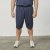 North Latitude 61154 Short En Lin Coupe Confort Bleu Marine - Shorts - Shorts hommes grande taille