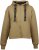 Nora Mikken GERTRUD Cropped Hoodie Camel - VÊTEMENTS FEMME XS-XXL - 